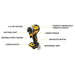 Dewalt DCF850N Impact Driver (Bare Unit) DCF850N