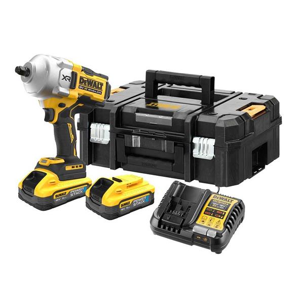 Dewalt DCF961H2T 18V Brushless 1/2" Torque Impact Wrench Kit (2x5.0Ah PowerStack) DCF961H2T