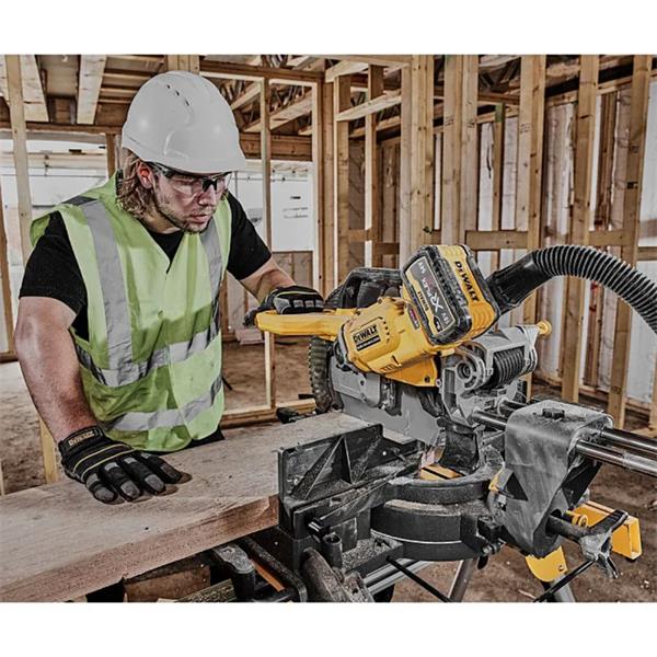 Dewalt DCS781T2 54V FlexVolt Single-Battery 12" Mitre Saw (2x6Ah) DCS781T2