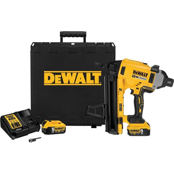 Dewalt Dewalt 18V Cordless XR Concrete Nailer in Hard Case (2x5Ah) DCN890P2