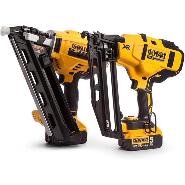 Dewalt Dewalt XR 18V Nailer Twin Pack (2x5.0Ah) DCK264P2