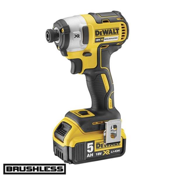 Dewalt 18V 6 Piece XR Brushless Kit (3x5Ah) DCK664P3-GB
