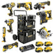 Dewalt 18V 8 Piece All Brushless Power tool Kit (4x5Ah) DCK853P4