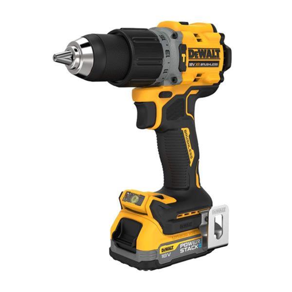 Dewalt Dewalt 18V XR Brushless Powerstack Twin Kit (2x2Ah) DCK2050E2T