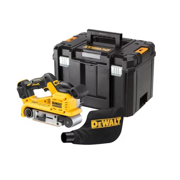 Dewalt DCW220P2T 18v XR 75mm Belt Sander Kit In Tstak (2x5Ah) DCW220P2T