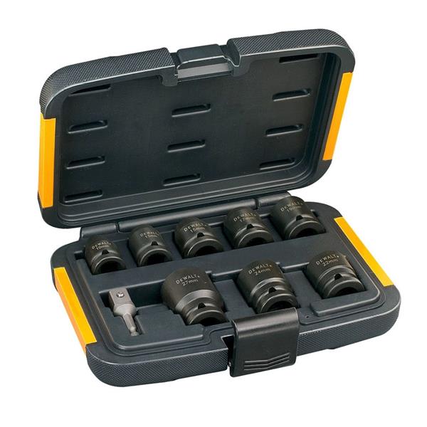 Dewalt DT7507-QZ Impact Socket Set (9 Piece) DT7507-QZ