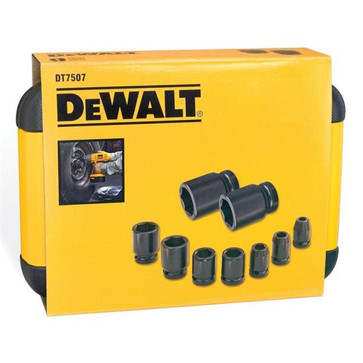 Dewalt DT7507-QZ Impact Socket Set (9 Piece) DT7507-QZ