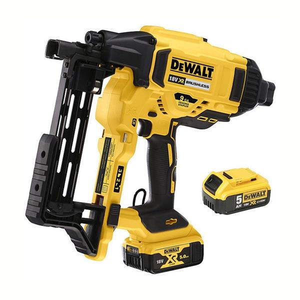 Dewalt Dewalt 18v XR Brushless 9Ga Fencing Stapler (2x5Ah) DCFS950P2