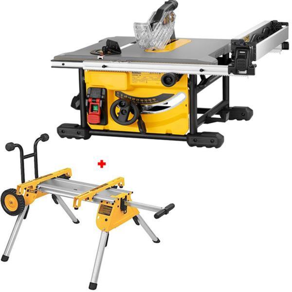 Dewalt DWE7485Plus 210mm Compact Table Saw with Legstand DWE7485Plus