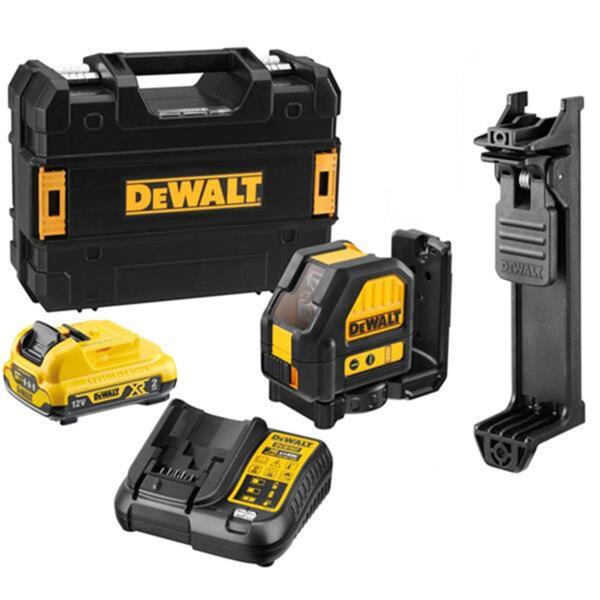 Dewalt DCE088D1G 12V Cross Line Green Laser (1x2.0Ah) DCE088D1G