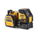 Dewalt DCE088D1G18 18V Cross Line Green Beam Laser Kit (1x2.0Ah) DCE088D1G18