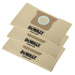 Dewalt DXVA19-4204 Dust Bags (3 Pack) DXVA19-4204