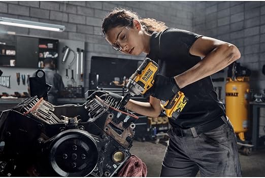 Dewalt DeWalt DCF891NT 18V XR Brushless 1/2" Compact High Torque Impact Wrench – Hog Ring Anvil, TSTAK Case (Bare Unit) DCF891NT
