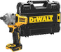 Dewalt DeWalt DCF891NT 18V XR Brushless 1/2" Compact High Torque Impact Wrench – Hog Ring Anvil, TSTAK Case (Bare Unit) DCF891NT