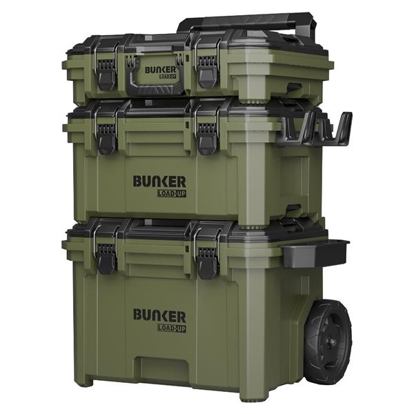 Draper Draper BUNKER Load-Up 9 Piece Rolling Tool Box Set IP65 – 31644 DRA-31644