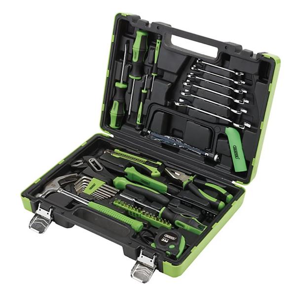 Draper Draper 58 Piece Household Tool Kit Green – 28111 DRA-28111