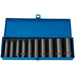 Draper Draper Expert HI-TORQ 10 Piece 1/2" Drive Metric Deep Impact Socket Set – 38369 DRA-38369