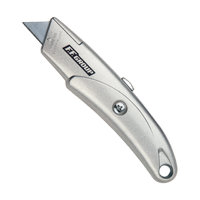 f.f group Metallic Utility Knife Heavy Duty, 3 Blades 39853