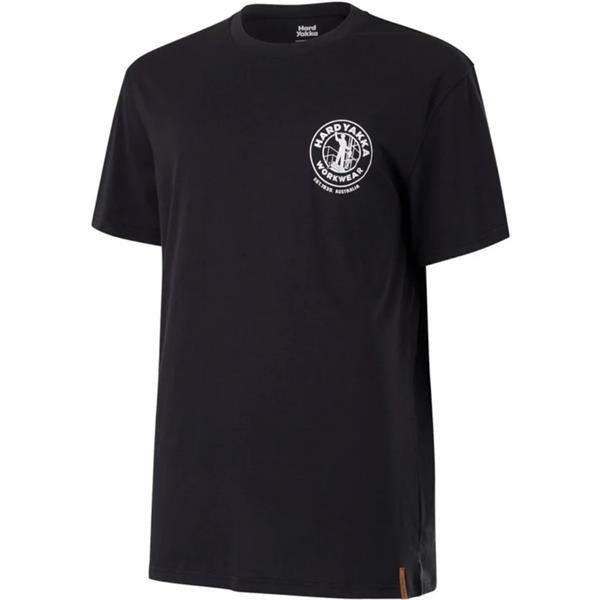 Hard Yakka Hard Yakka Heritage Cotton T-Shirt Black – Y11486