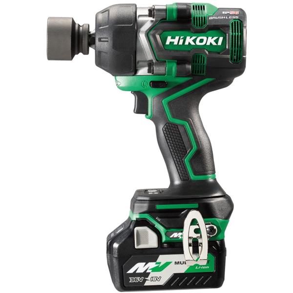 Hikoki HiKOKI 36V MultiVolt Brushless Compact 1/2" Impact Wrench Kit 2x 2.5Ah – WR36DE WR36