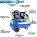 Hyundai Hyundai 90 Litre Air Compressor 10.7CFM/145psi Petrol 7hp - HY70100P HY70100P