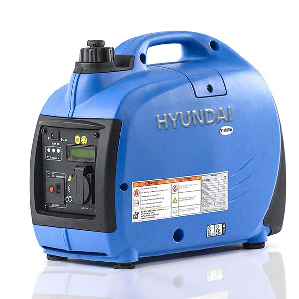 Hyundai Hyundai 1000W Portable Petrol Inverter Generator HY1000SI