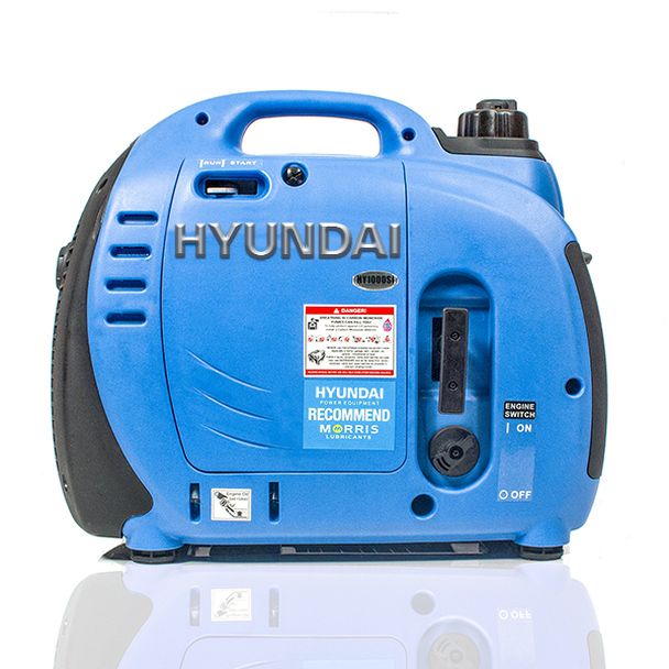 Hyundai Hyundai 1000W Portable Petrol Inverter Generator HY1000SI