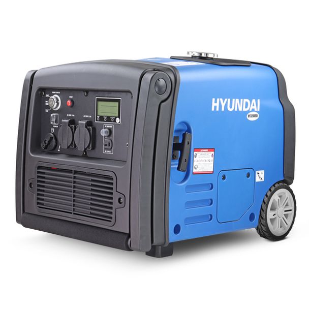 Hyundai Hyundai 3200W Portable Petrol Inverter Generator - Quiet for Camping HY3200SEI