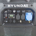 Hyundai Hyundai 6600W/6.6kW Remote Electric Start Petrol Portable Inverter Generator HY6500SEI