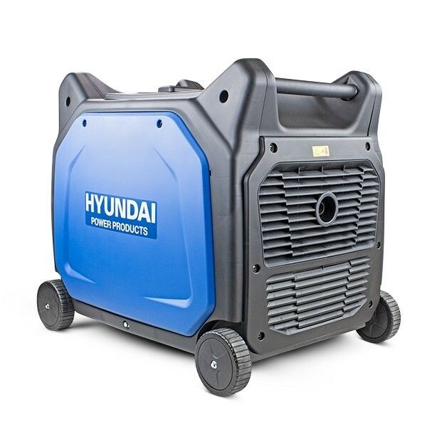 Hyundai Hyundai 6600W/6.6kW Remote Electric Start Petrol Portable Inverter Generator HY6500SEI