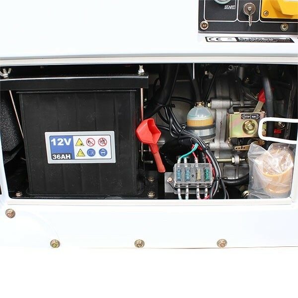 Hyundai Hyundai 6kW/7.5kVA Long Run Standby Diesel Generator Single Phase DHY8000SELR