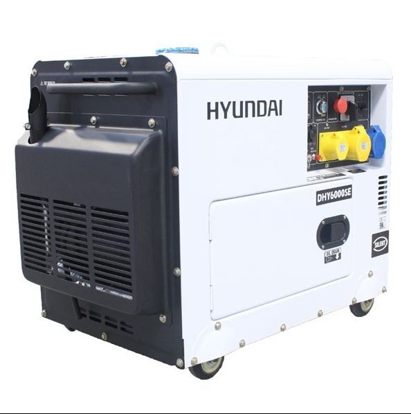 Hyundai Hyundai DHY6000SE 5.2kW ‘Silent’ Standby Diesel Generator DHY6000SE