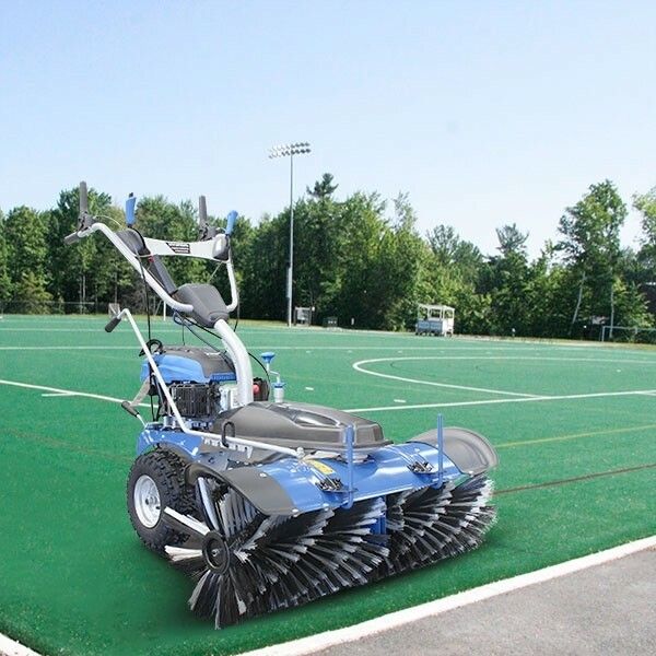 Hyundai Hyundai 173cc 100cm Self-Propelled Petrol Yard Sweeper 5.5HP Electric Start – HYSW1000