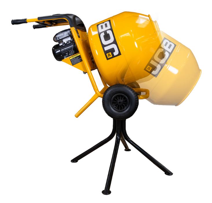 JCB JCB Electric 230V 134L Seam Welded Cement Mixer – JCB-CM150E JCB-CM150E