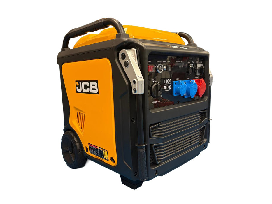 JCB JCB 11kW Petrol Generator – 230V / 400V, Electric Start (JCB-IG12000DVE-3) JCB-IG12000DVE-3