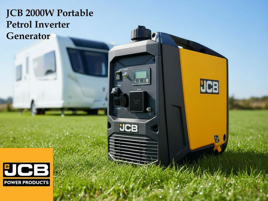 JCB JCB 2000W Portable Petrol Inverter Generator JCB-IG2000