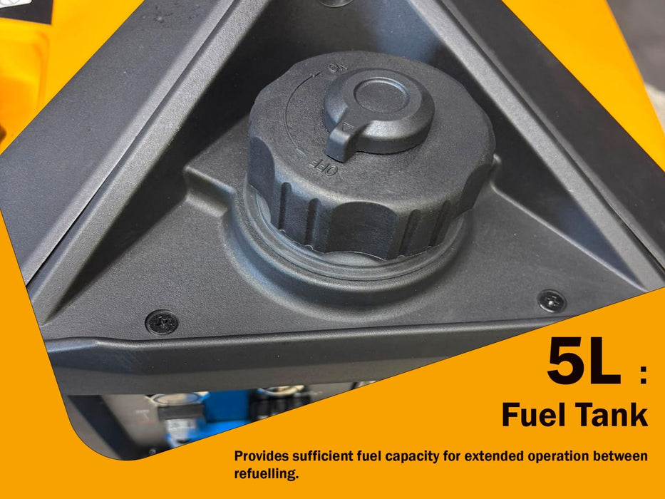 JCB JCB 3500W Portable Petrol Inverter Generator JCB-IG3500E