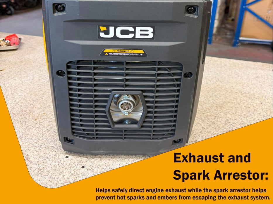 JCB JCB 3500W Portable Petrol Inverter Generator JCB-IG3500E