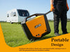 JCB JCB 4200W Portable Petrol Inverter Generator