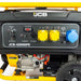 JCB JCB 7.9kW / 9.8kVA Petrol Site Generator, 115V / 230V 15hp 457cc JCB Engine, Recoil & Electric Start JCB-G8000PE