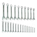 Jefferson Jefferson 25 Piece Mirror Polished Combination Spanner Set JEFCSS25-MP