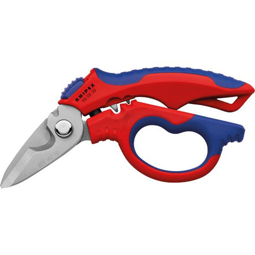 Knipex Knipex 95 05 20 SB Angled Electricians Scissors / Shears 160mm KNI-95 05 20 SB