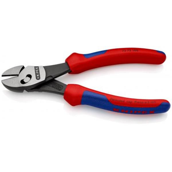 Knipex Knipex 73 72 180 BK TwinForce High Performance Diagonal Cutters KNI-73 72 180 BK