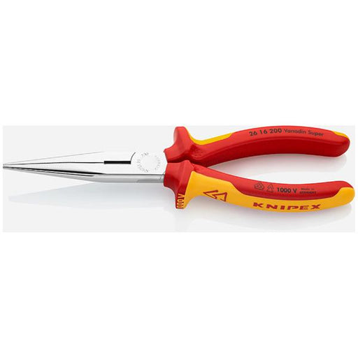 Knipex Knipex 26 16 200 SB Snipe Nose Side Cutting Pliers KNI-26 16 200 SB