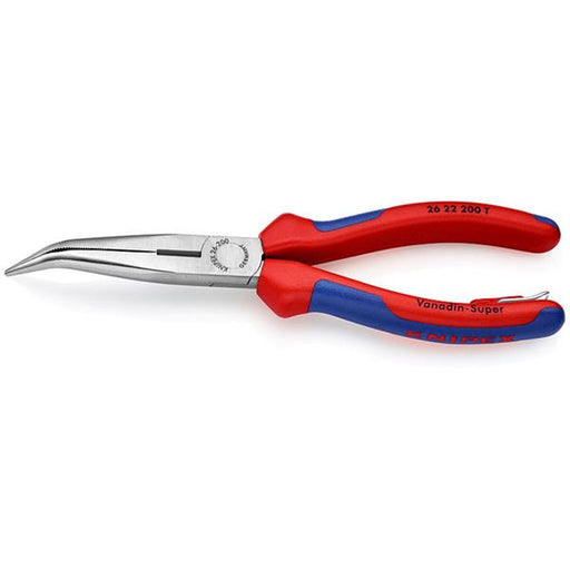 Knipex Knipex 26 22 200 T Tethered BK Snipe Nose Side Cutting Pliers KNI-26 22 200 T BK