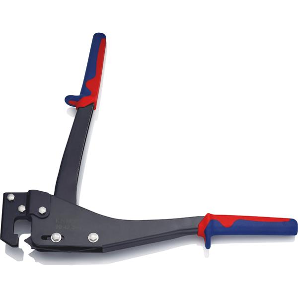 Knipex Knipex 90 42 340 EAN Punch Lock Riveter With Multi-Component Grips Burnished 340mm KNI-90 42 340 EAN