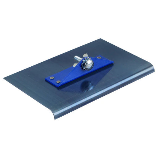 KRAFT KRAFT 9" x 4" with 1/2" Radius 2-Way Blue Steel Walking Edger CC392-01