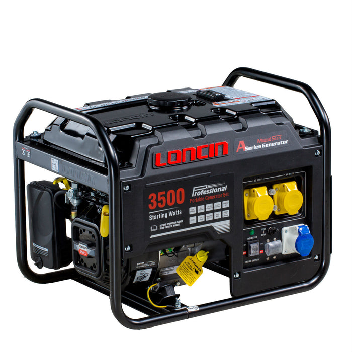 LONCIN LONCIN LC3500A-S PETROL GENERATOR3 Socket DPTLC3500-A