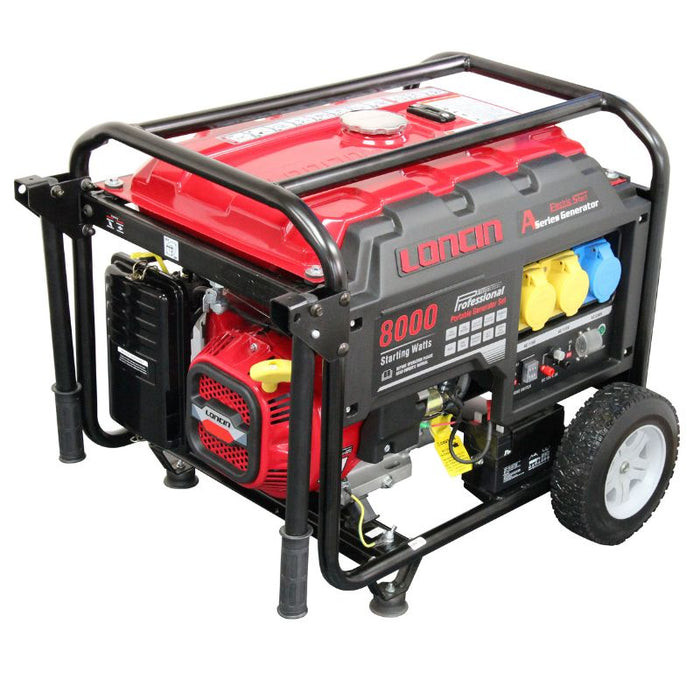 LONCIN LONCIN LC8000D-A PETROL GENERATOR LONG RUN DPT1008