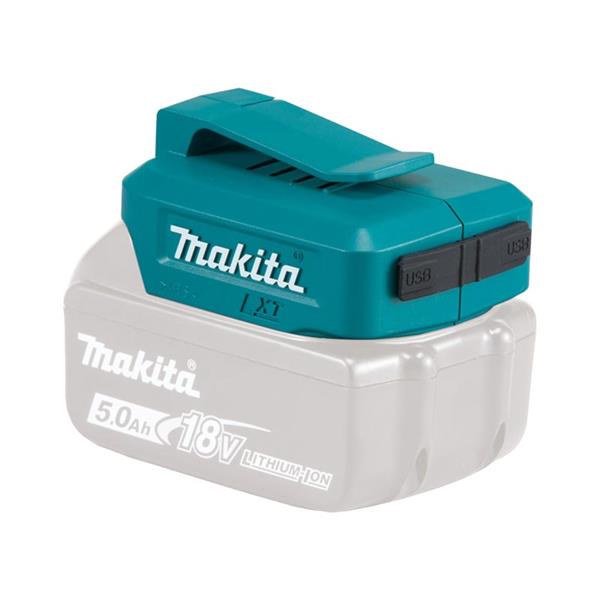 Makita Makita LXT Battery USB Adaptor with Belt Clip – ADP05 ADP05
